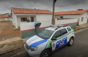 Grupamento da Polícia Militar do município de Hugo Napoleão (Foto: Reprodução)