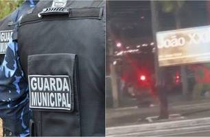 Guarda Municipal de Timon reage a assalto (Foto: Reprodução)