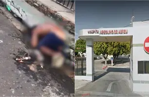 Homem baleado fugiu do hospital psiquiátrico (Foto: Reprodução)