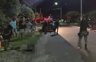 Homem é assassinado com vários tiros no rosto na cidade de Piripiri (Foto: Reprodução)