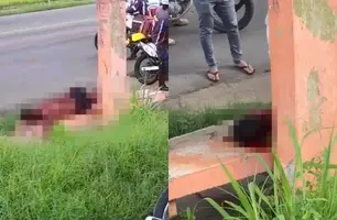 Homem é esfaqueado e fica gravemente ferido após suposto assalto em Teresina (Foto: Reprodução)