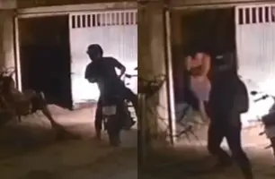 Homem é morto ao tentar proteger filhas de assalto em Floriano (Foto: Reprodução/Whatsapp)