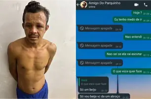 Homem é preso (Foto: Reprodução)