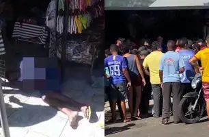 Homem suspeito de assaltos é baleado por policial à paisana na rodoviária de Timon (Foto: Reprodução)