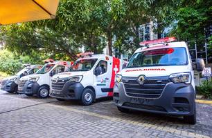 Hospitais recebem dez ambulâncias para pacientes de alto risco no Piauí (Foto: Reprodução)