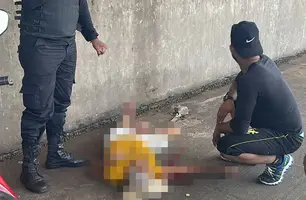 Idosa morre após sofrer queda na Nova Ceasa em Teresina (Foto: Reprodução)