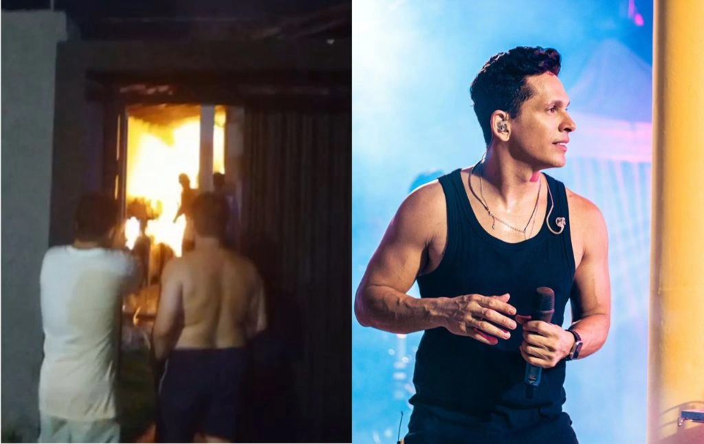 Incêndio atinge lavanderia da casa do cantor Léo Cachorrão em Teresina