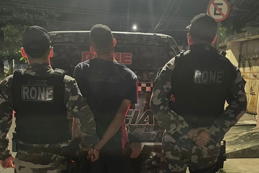 Jovem acusado de roubo é preso no bairro Morro da Esperança em Teresina