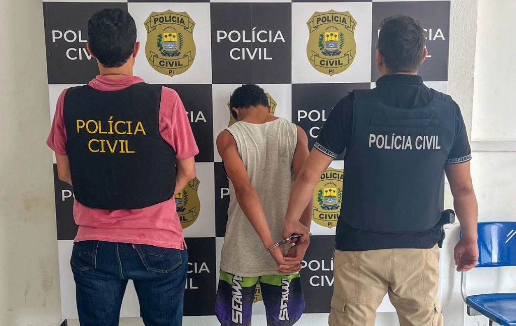 Jovem de 19 anos é preso acusado de dois homicídios no município de Bom Jesus