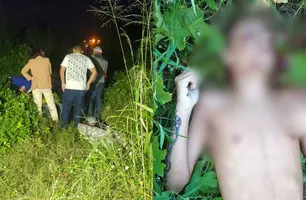 Jovem é assassinado com tiros na cabeça atrás de supermercado em Timon (Foto: Reprodução)