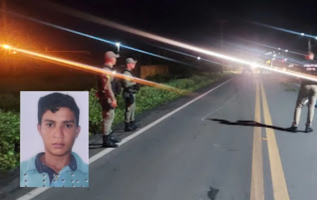Jovem morre após colidir motocicleta contra jumento na BR-402 no litoral do Piauí