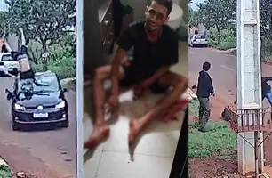 Jovem sobrevive após ser atropelado, agredido e levar dois tiros à queima roupa (Foto: Reprodução)