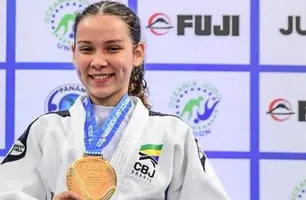 Judoca, Jeissiara Vidal (Foto: Reprodução)