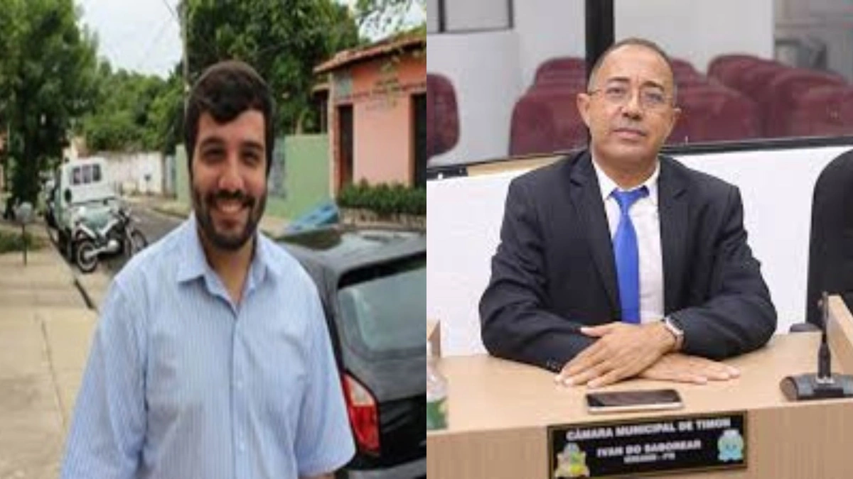 Lázaro Martins e vereador Ivan do Saborear: Disputa acirrada e sem favorito