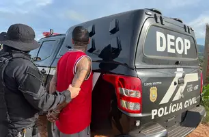 Líder de tráfico de drogas é preso durante operação 'Êxodo Seguro' em Picos (Foto: Reprodução)