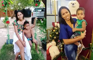 Mãe morreu ao lado de filho ao tentar salvar criança de choque elétrico em Timon (Foto: Reprodução)