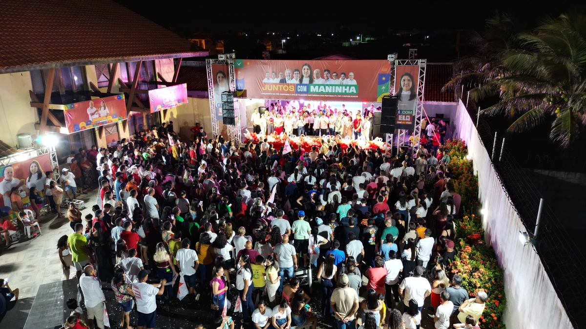 Maninha Fontenele realiza lançamento de pré-candidatura a prefeita e Luís Correia