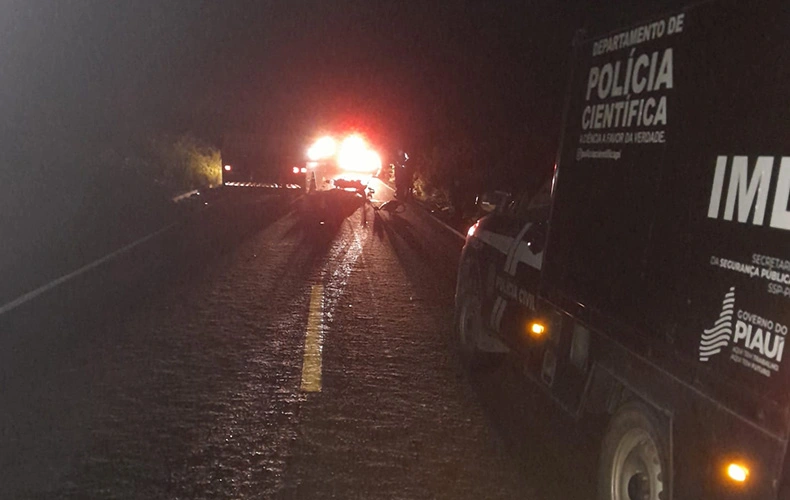 Maqueiro do HUT morre durante acidente de moto na PI-113 em José de Freitas