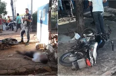Motoqueiro colide com muro de cemitério e morre em Timon