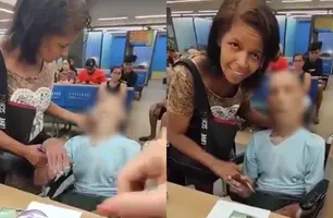 Mulher leva cadáver em agência bancária para tentar sacar empréstimo de R$ 17 mil (Foto: Reprodução)