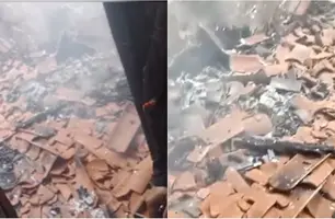 Mulher sofre tentativa de feminicídio e tem casa incendiada em Jaicós (Foto: Reprodução)