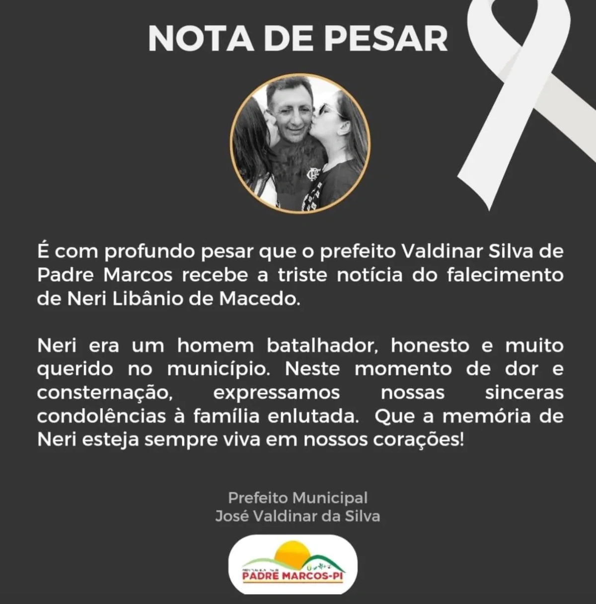 Nota de pesar