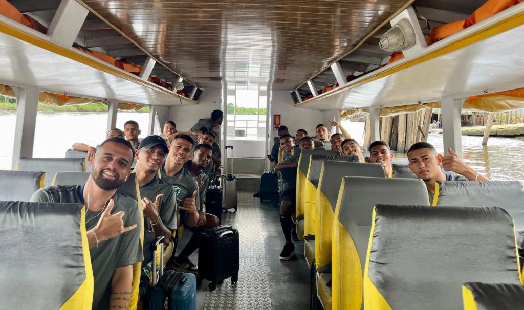 O Altos chegou em Cametá-PA por volta do meio-dia deste sábado