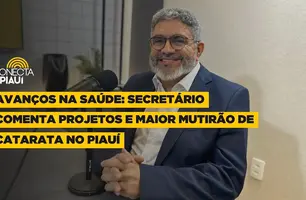 O secretário da Saúde, Antônio Luiz, concedeu uma entrevista exclusiva para o Conecta Piauí e informou sobre os projetos iniciados na área da saúde e sobre o maior mutirão de cirurgias de catarata realizadas no Piauí. (Foto: Reprodução)