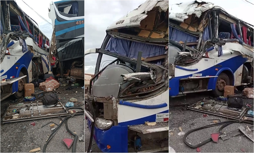 Ônibus que bateu e deixou 14 feridos saiu de Castelo do Piauí com destino a SP