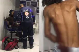Pai foge até delegacia após ser esfaqueado pelo próprio filho em Teresina (Foto: Conecta Piauí)