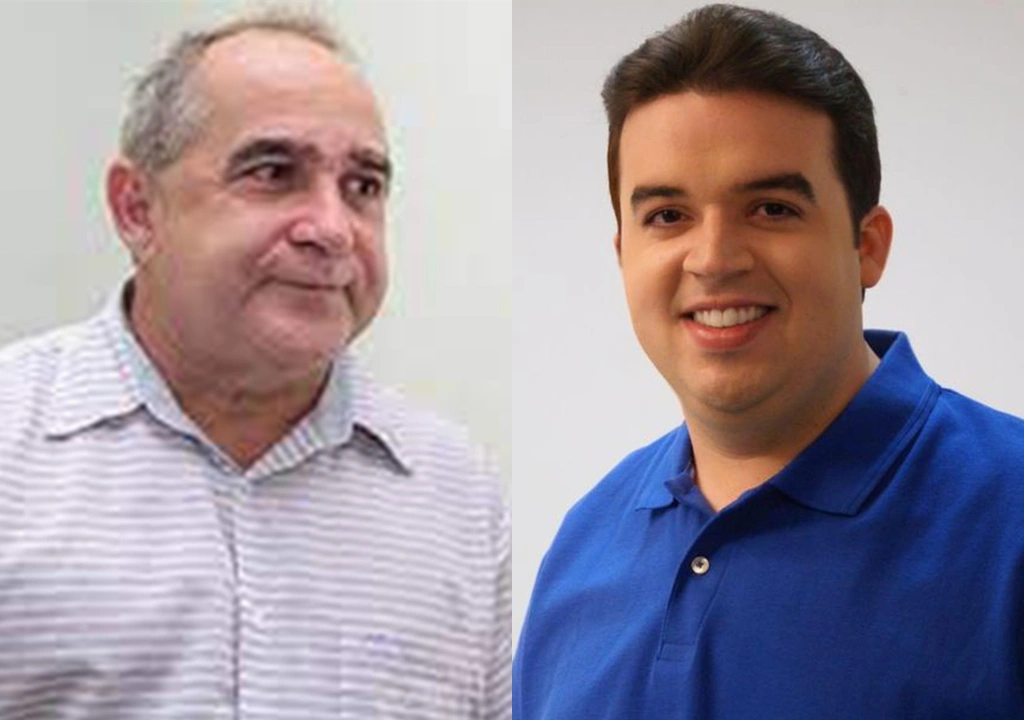 Paulo César Vilarinho e Reginaldo Júnior, ex-prefeitos de Palmeirais