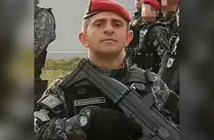 PM morto a tiros nesta quarta-feira (03) em Fortaleza (Foto: Reprodução)