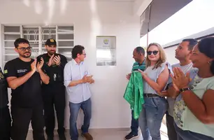 Polícia inaugura sede em Baixa Grande do Ribeiro (Foto: Reprodução)