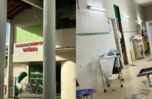 População denuncia situação precária do Hospital Buenos Aires em Teresina (Foto: Tiago Moura/Conecta Piauí)