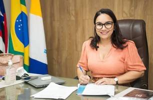 Prefeita Dinair (Foto: Reprodução)