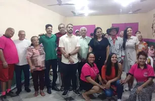 Prefeitura de Lagoinha do Piauí reúne idosos atendidos por programa social no CRAS (Foto: Reprodução)