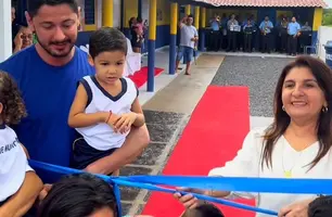 Prefeitura de Luís Correia inaugura reforma da Escola Raimundo Domingos de Sousa (Foto: Reprodução)