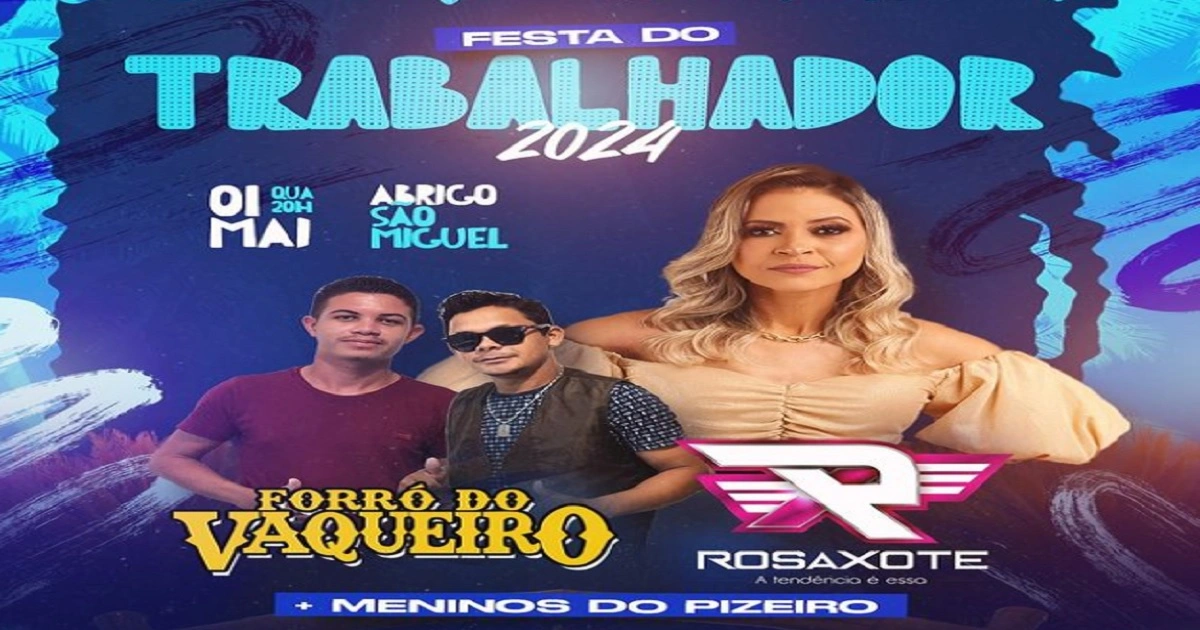 Prefeitura de Miguel Alves realizará grande festa do Dia do Trabalhador