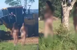 Prefeitura recusa abrir estrada para cabaré e dono oferece 'open bar' para limpar (Foto: Reprodução)