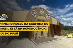 Primeiro museu da sanfona no Brasil está em Dom Inocêncio, Sul do Piauí (Foto: Conecta Piauí)