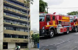 Principio de incêndio (Foto: Reprodução)