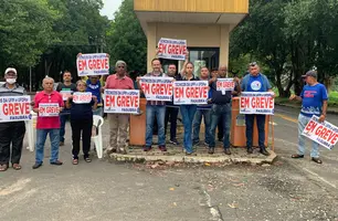 Protestos na UFPI (Foto: Pedro Melo / Conecta Piauí)
