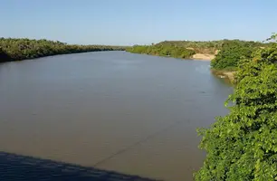Rio Longá em Esperantina (Foto: Reprodução)