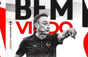 River-PI anuncia Roberto Fonseca como treinador para Série D do Brasileiro (Foto: Reprodução)