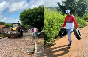 Santa Rosa do Piauí realiza mutirão de combate ao mosquito da dengue (Foto: Reprodução/Instagram)