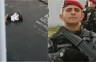 Sargento à paisana foi morto a tiros (Foto: Reprodução)