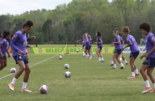 Seleção Brasileira durante preparação (Foto: Lívia Villas Boas / CBF)