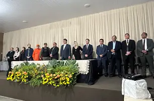 Solenidade de entrega de medalhas (Foto: Naiane Feitosa / Conecta Piauí)