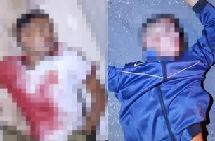 Suspeito de assalto morre após ter arma tomada e ser baleado em Teresina (Foto: Reprodução)