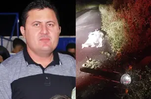 Técnico de enfermagem morre em acidente de moto na PI-461 em Massapê do Piauí (Foto: Reprodução)